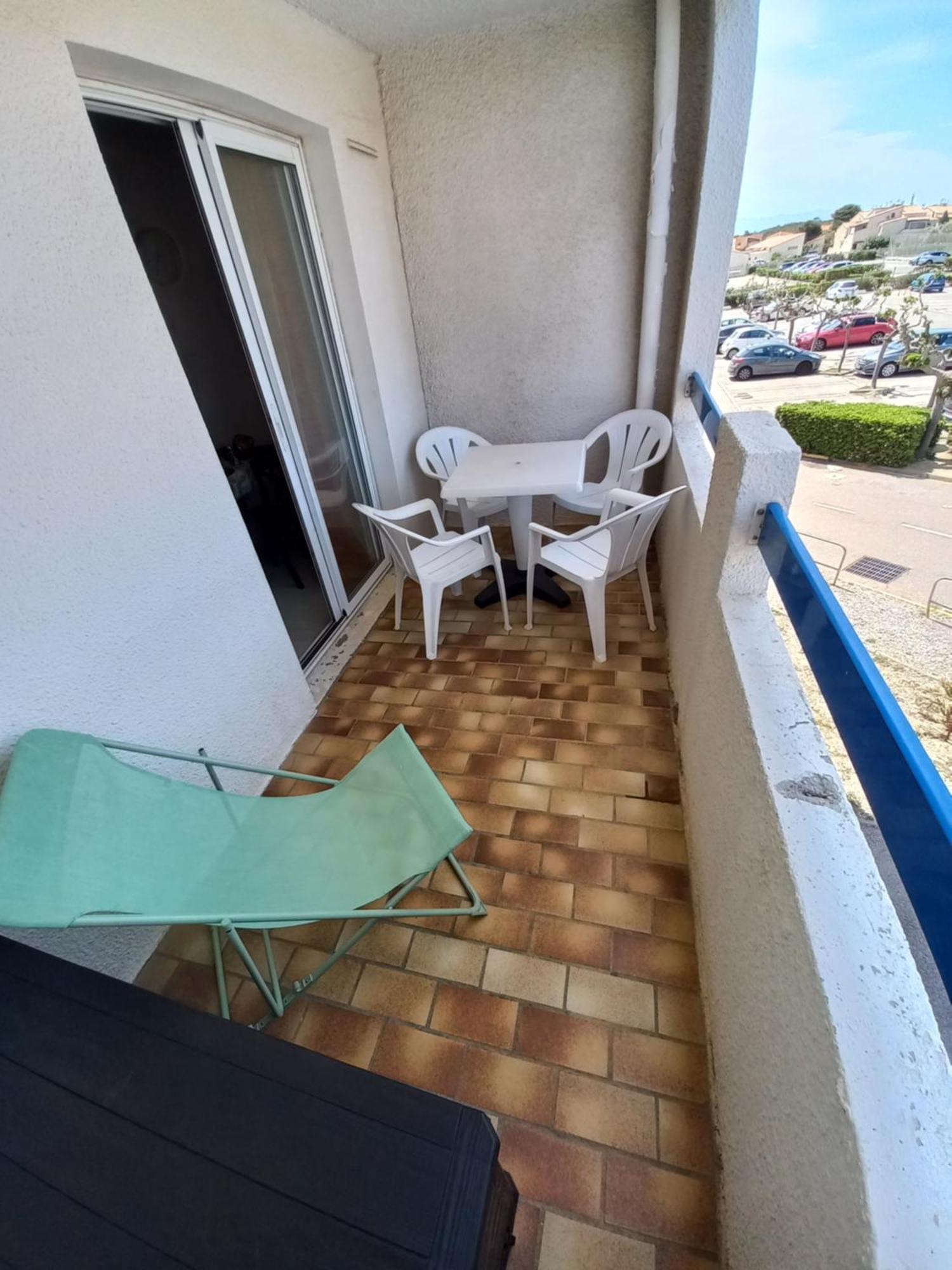 Coquet Studio 4 Pers, Piscine,Clim Mobile, Plage A 300 M,A 5Min A Pied Du Lydia Ле Баркарес Экстерьер фото
