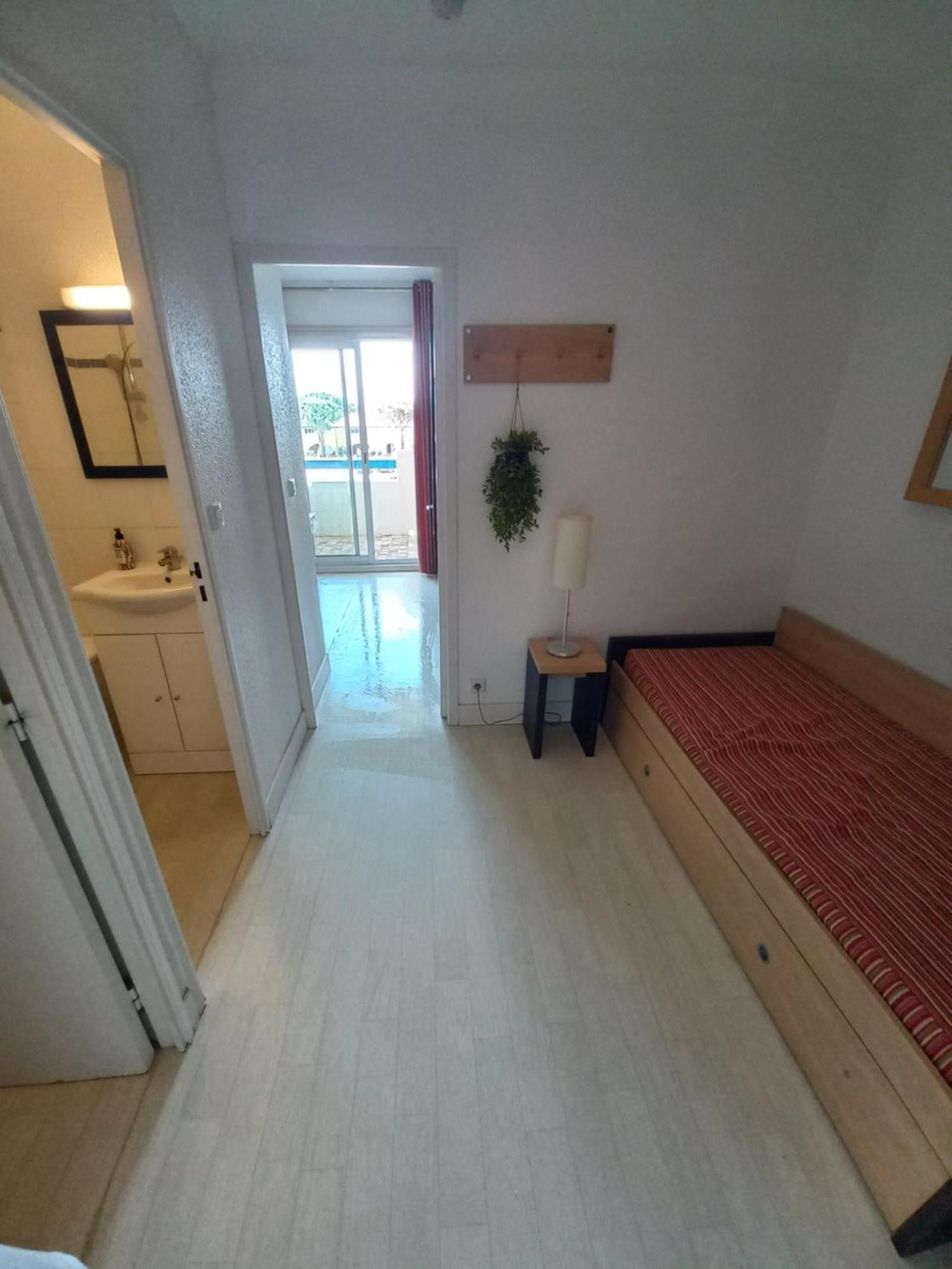 Coquet Studio 4 Pers, Piscine,Clim Mobile, Plage A 300 M,A 5Min A Pied Du Lydia Ле Баркарес Экстерьер фото